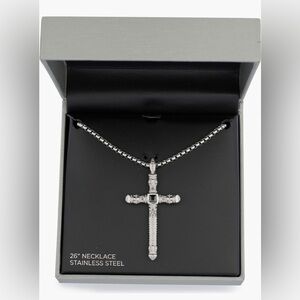 AMERICAN EXCHANGE Men's Cross Pendant necklace